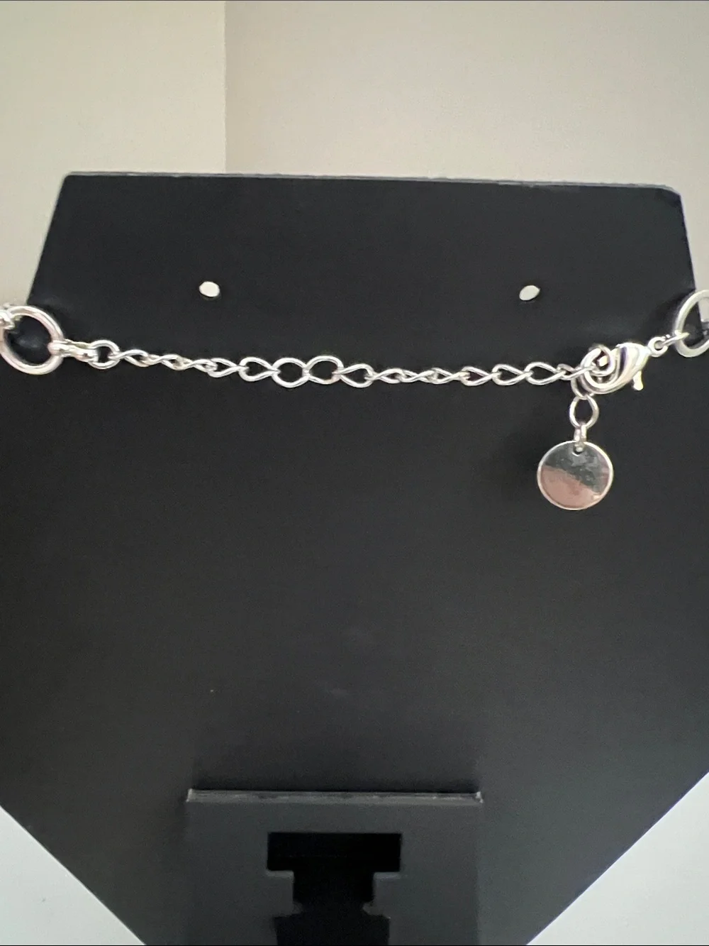 Vintage shiny silver